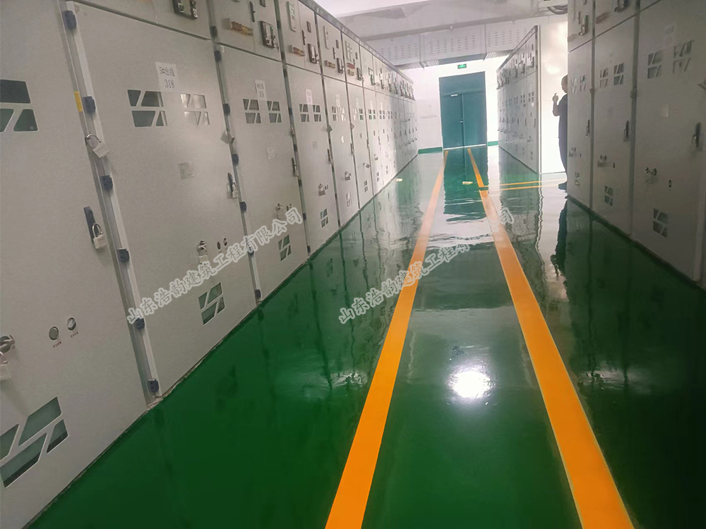 山東昊邦化學(xué)有限公司(車間環(huán)氧防靜電自流平、環(huán)氧平涂）